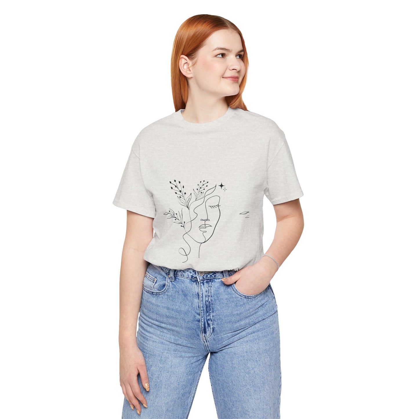 The Bloom Collection Growth Inspired Unisex Tee, Positive Vibe Shirt, Inspirational Quote Top, Everyday Casual Wear, Gift for Self-Care