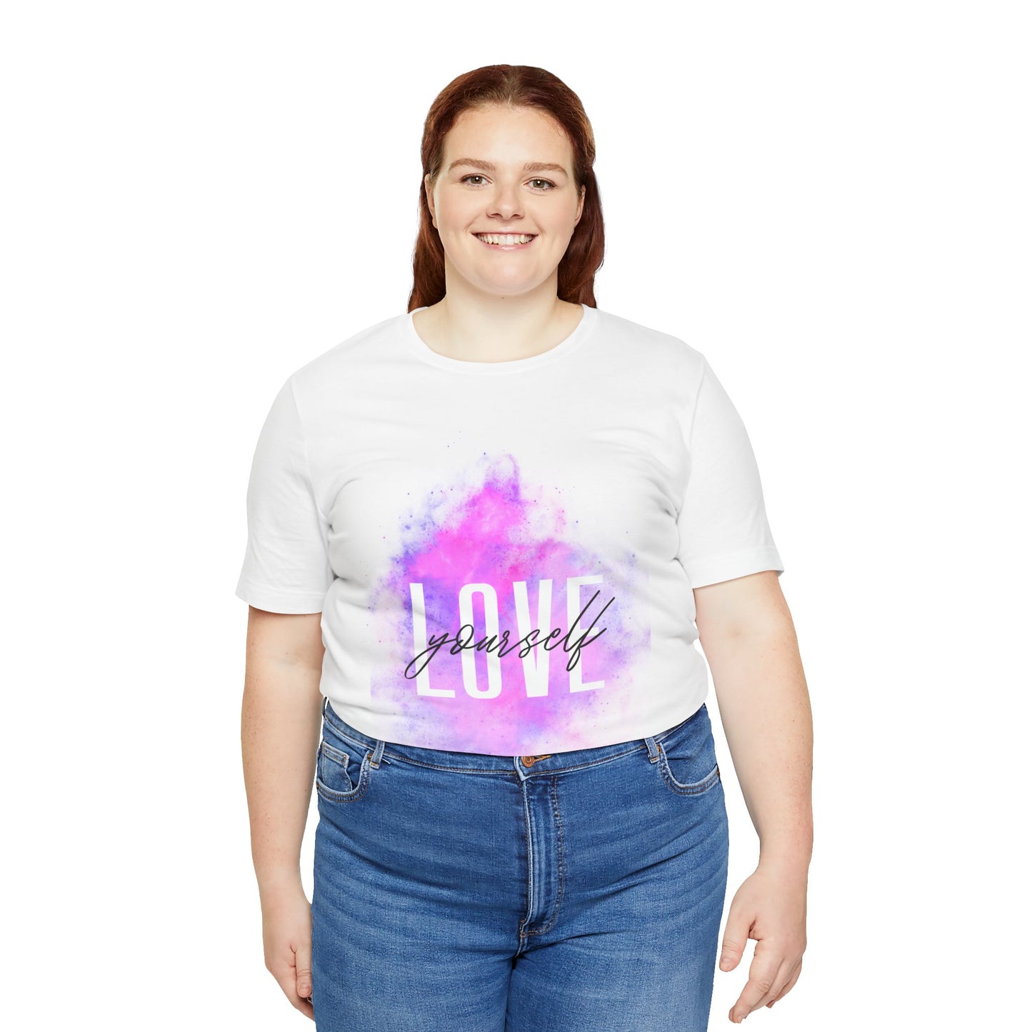 Love Yourself Graphic Tee, Unisex Casual T-Shirt, Motivational Shirt, Inspirational Gift, Pride Shirt, Self-Care Apparel