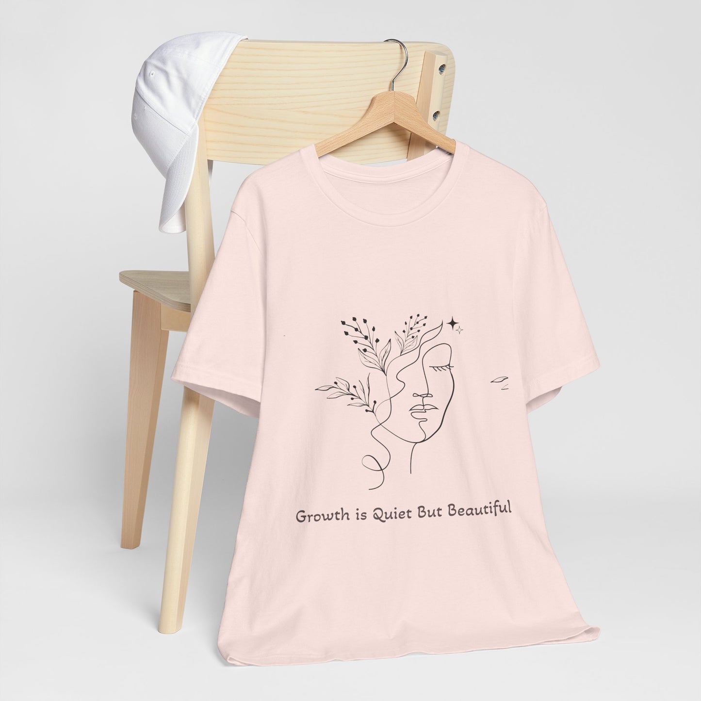 The Bloom Collection Growth Inspired Unisex Tee, Positive Vibe Shirt, Inspirational Quote Top, Everyday Casual Wear, Gift for Self-Care