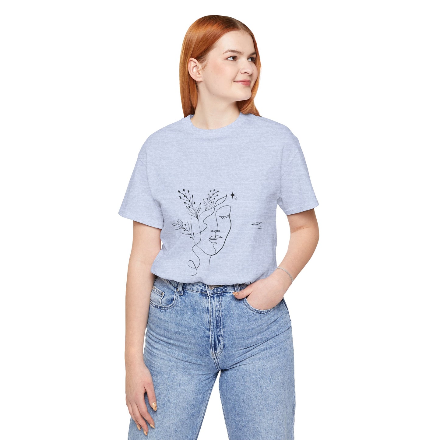 The Bloom Collection Growth Inspired Unisex Tee, Positive Vibe Shirt, Inspirational Quote Top, Everyday Casual Wear, Gift for Self-Care